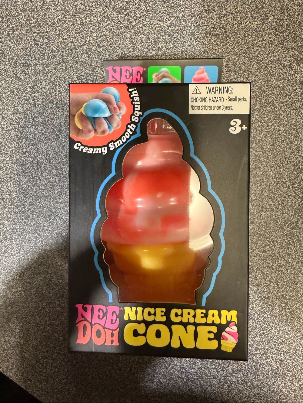 Needoh Nice Cream Cone Kids One Piece - Red, Pink, Yellow